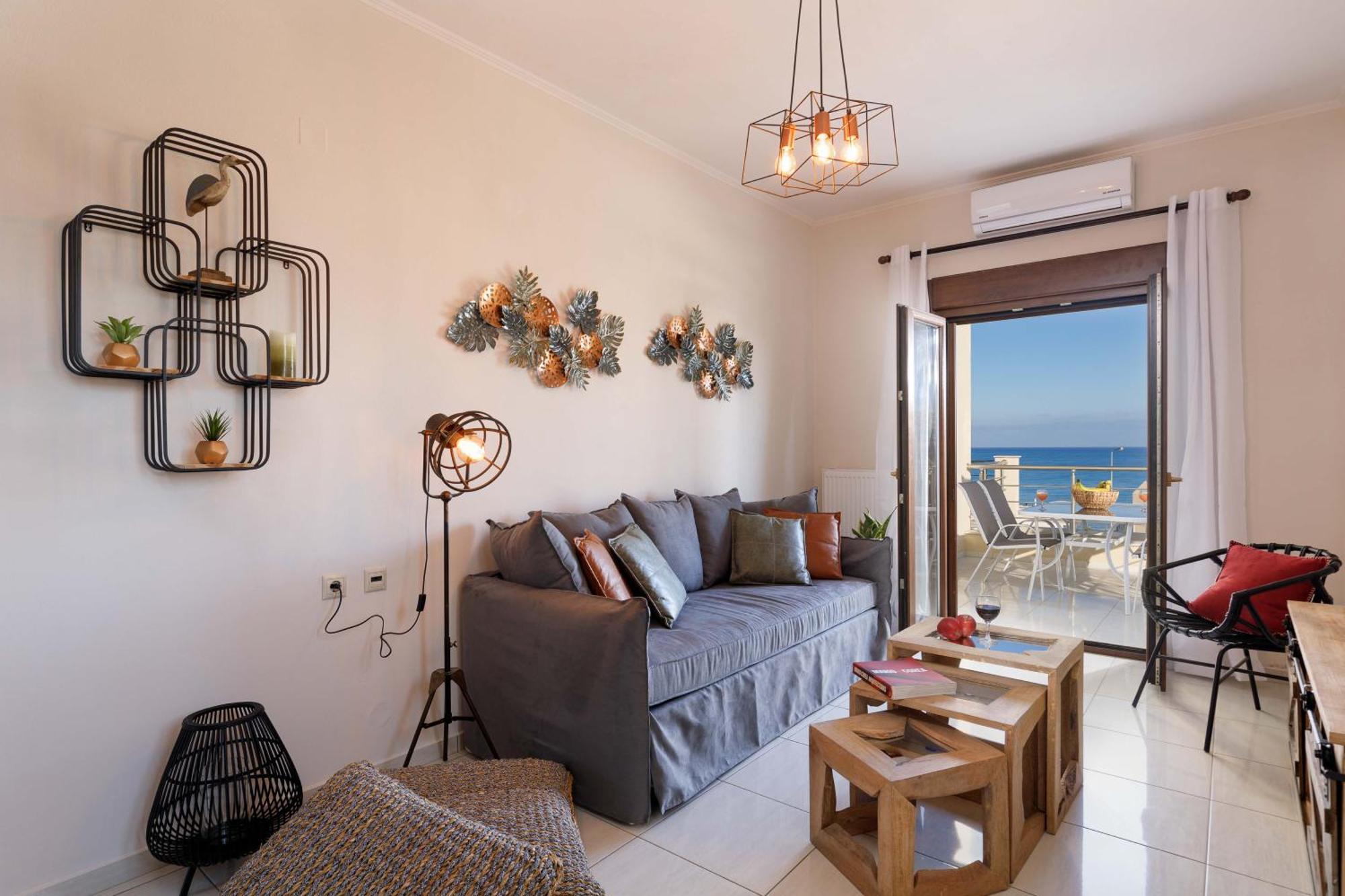 Oak Wood - Sea View Exclusive Maisonette Sfáka Extérieur photo
